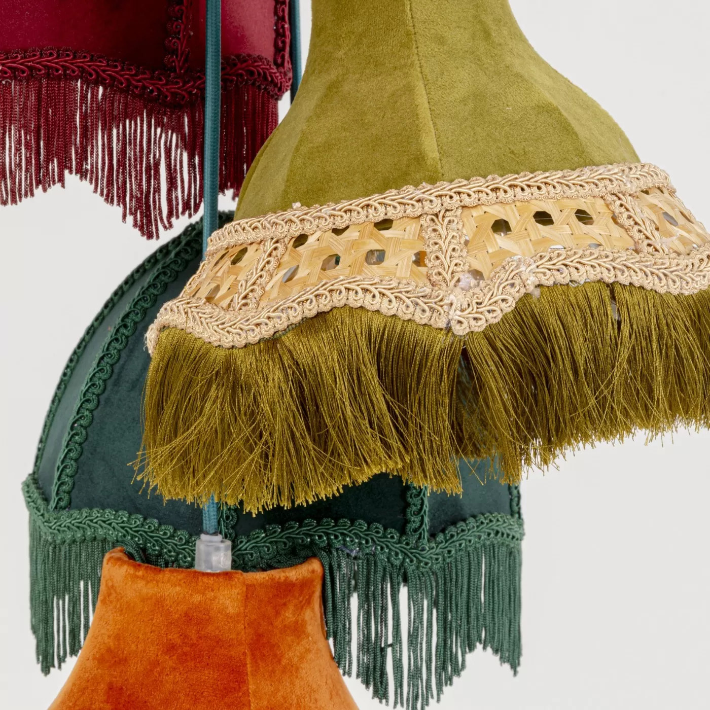 Suspension Saloon Fringes 5 Kare Design
