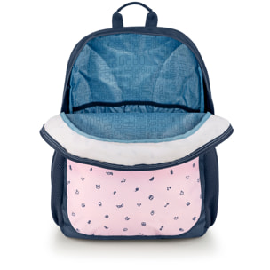 Mochila adaptable a carro Gabol ICON rosa y resistente al agua