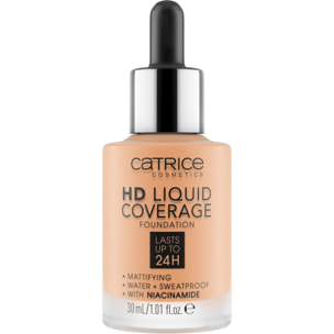Hd Liquid Coverage Foundation - Fond de Teint Liquide Haute Couvrance 30ml
