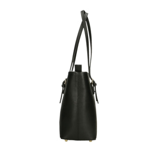 Borsa a spalla da donna - Modello Chantal - Vera pelle - 26.0 x 23.0 x 12.0 cm