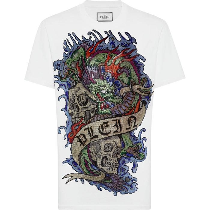 PHILIPP PLEIN T-Shirt Round Neck TATTOO