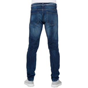 Pantalone denim Hot Buttered Maroa 5 tasche Blu