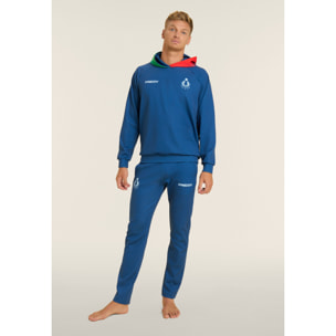Felpa unisex Beach Volley Italia 2025/26 in scuba tecnico