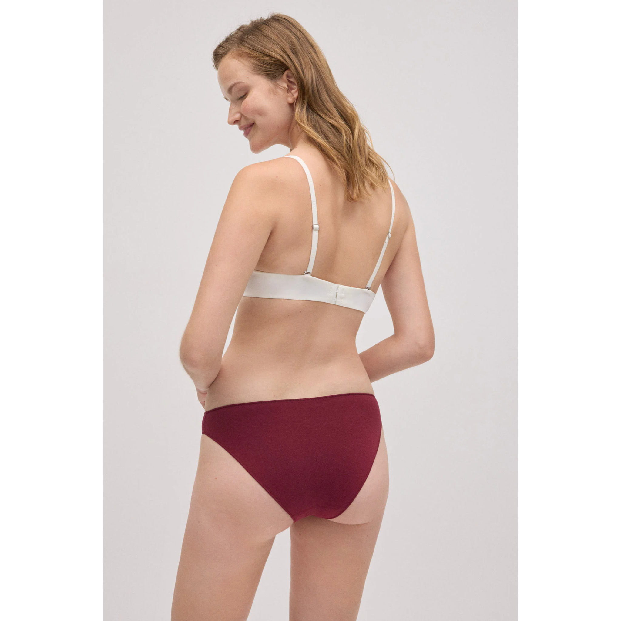 Confezione da 4 mini mutandine basico in cotone