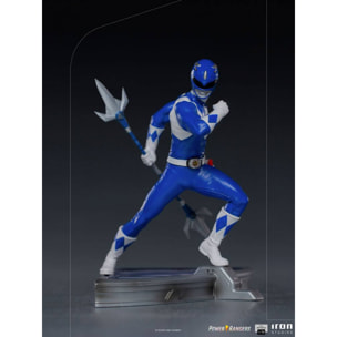 Power Rangers Bds Art Scale Statua 1/10 Blue Ranger 16 Cm Iron Studios