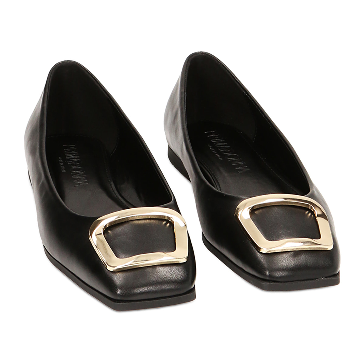 Ballerine nere con fibbia