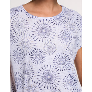 Camiseta Manga Corta Azul - Biotena