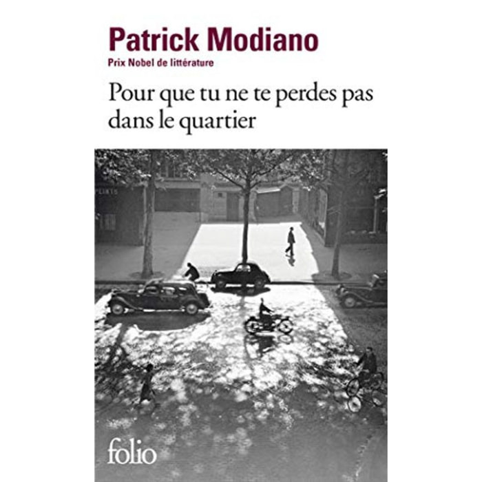 Modiano, Patrick | Pour que tu ne te perdes pas dans le quartier | Livre d'occasion