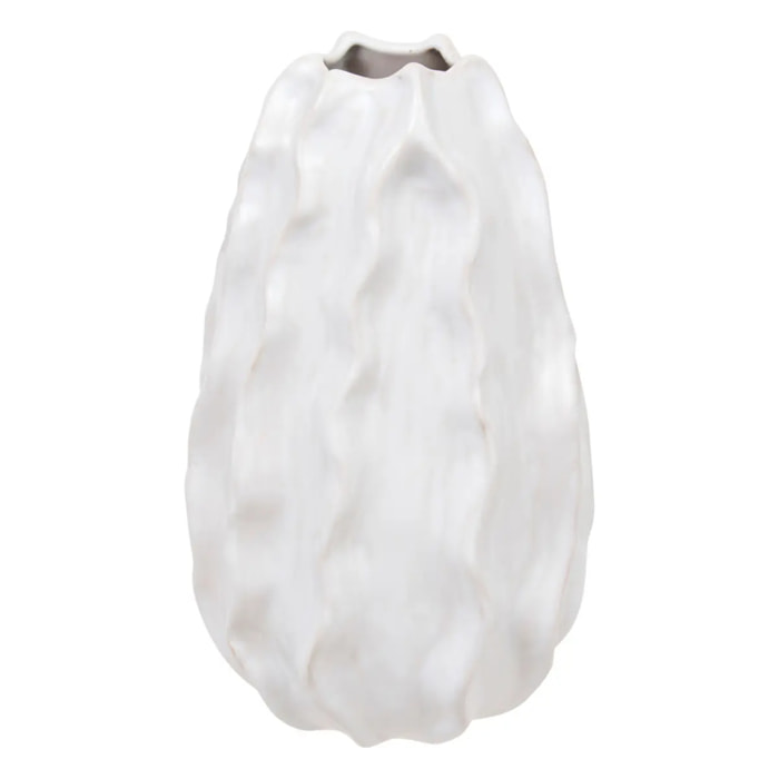 Vase Sandri blanc H25cm