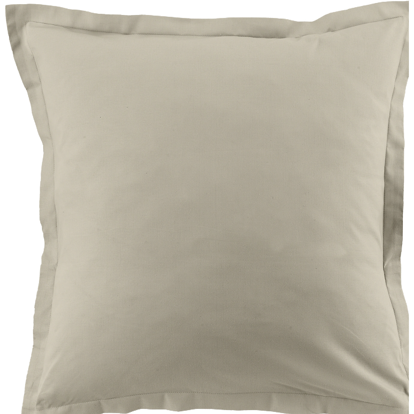 Lot De 2 Taies 100% Coton 57fils Latte