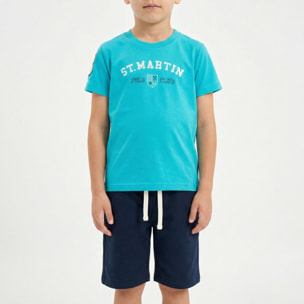 Set t-shirt e bermuda jersey