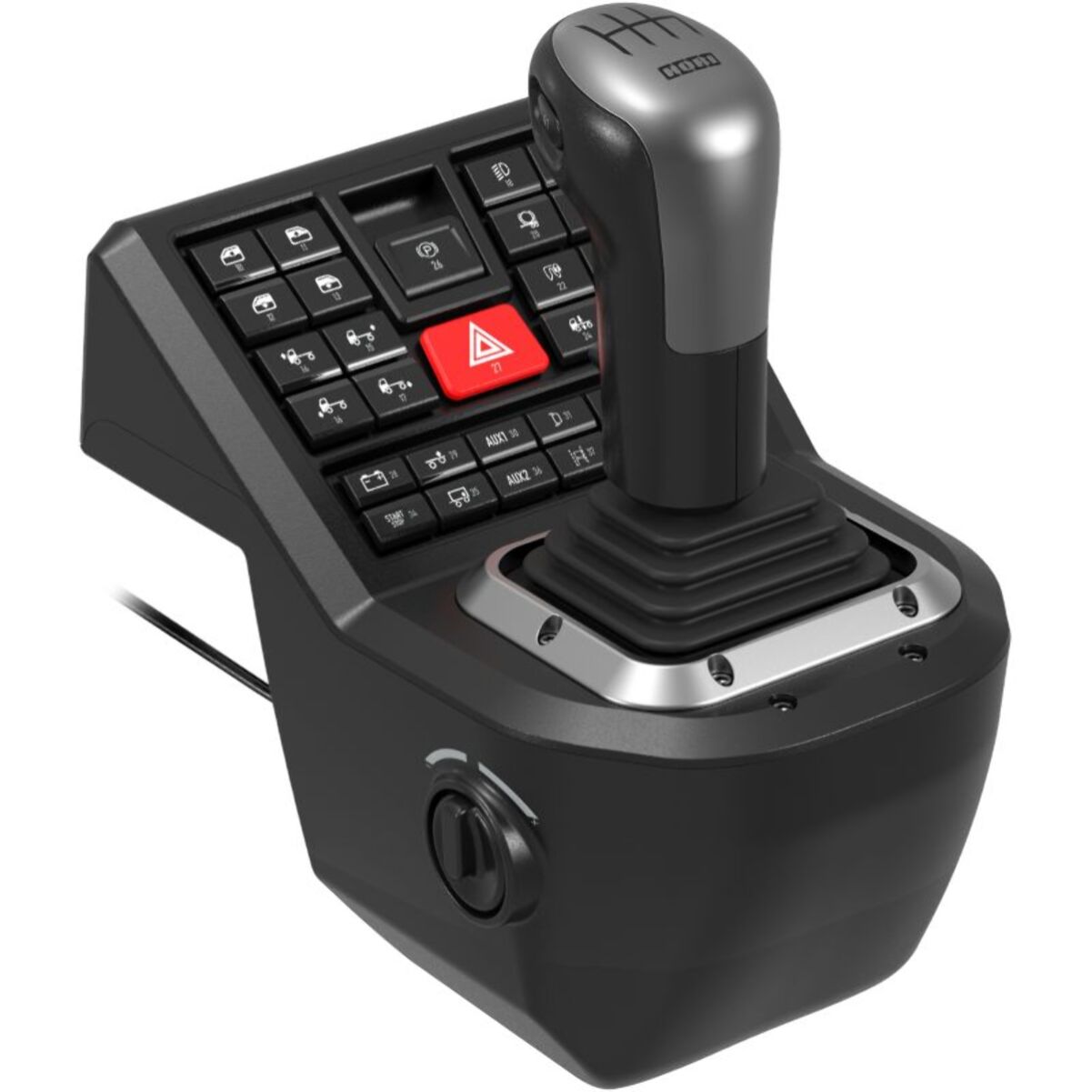 Volant + Levier de vitesses + Pédalier HORI Force Feedback Truck Control System