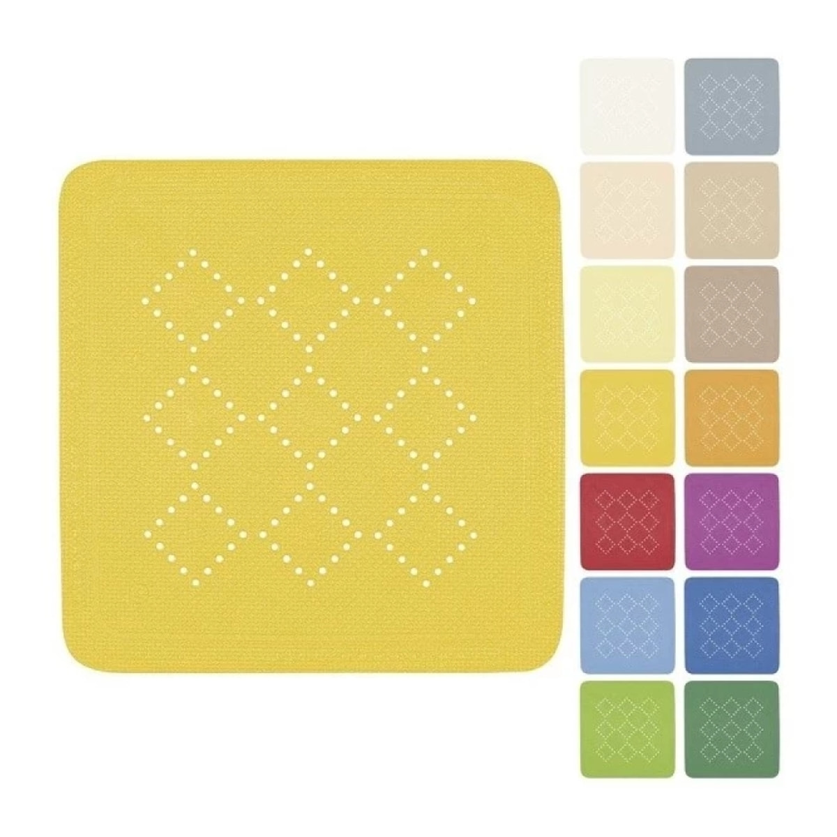 Tapis Fond de douche PVC ALASKA 55x55cm Sunshine Spirella