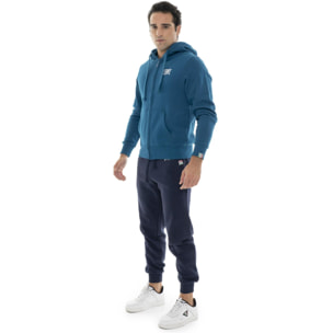 Tuta da uomo con cappuccio e zip Leone 1947 Apparel Vintage Small Logo