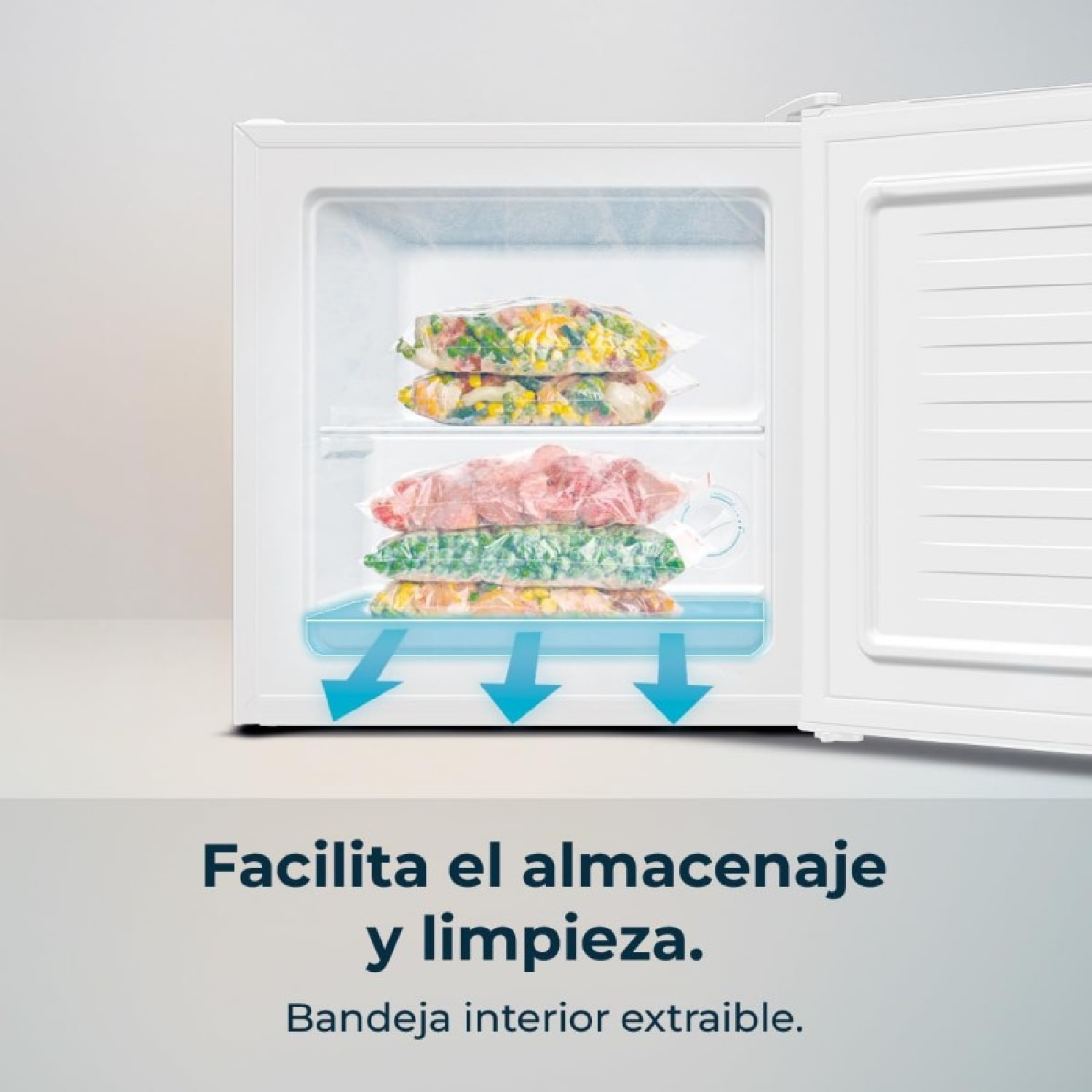 Cecotec Mini-réfrigérateur Bolero CoolMarket TT 31 Dual White E