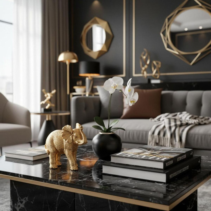 Elefante - Pezzi 4 - ORO - Bianchi Dino SpA