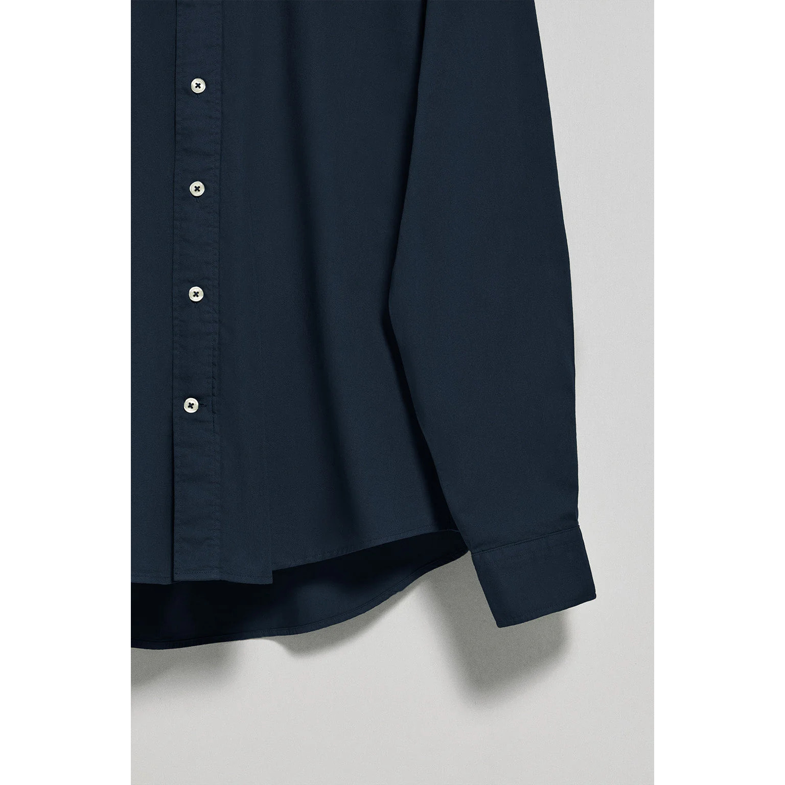 Camicia loose fit blu marino con logo Polo Club