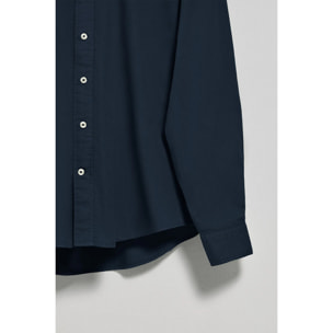 Camicia loose fit blu marino con logo Polo Club