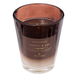 Bougie parfumée Alma 270g pot verre coton
