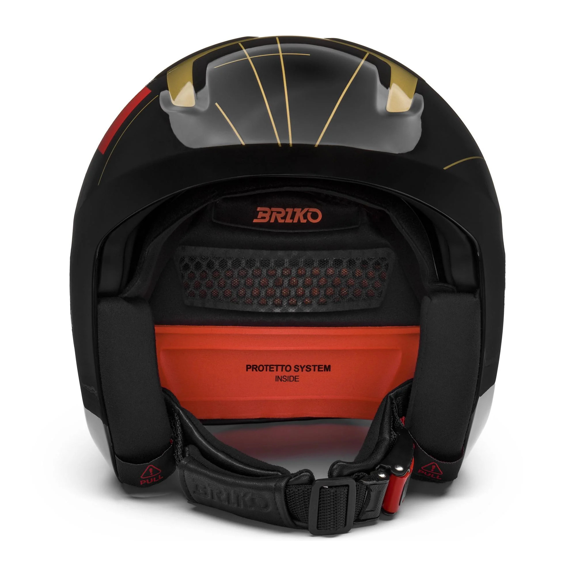 Caschi Briko Uomo Donna Nero Vulcano 2.0 China Mips