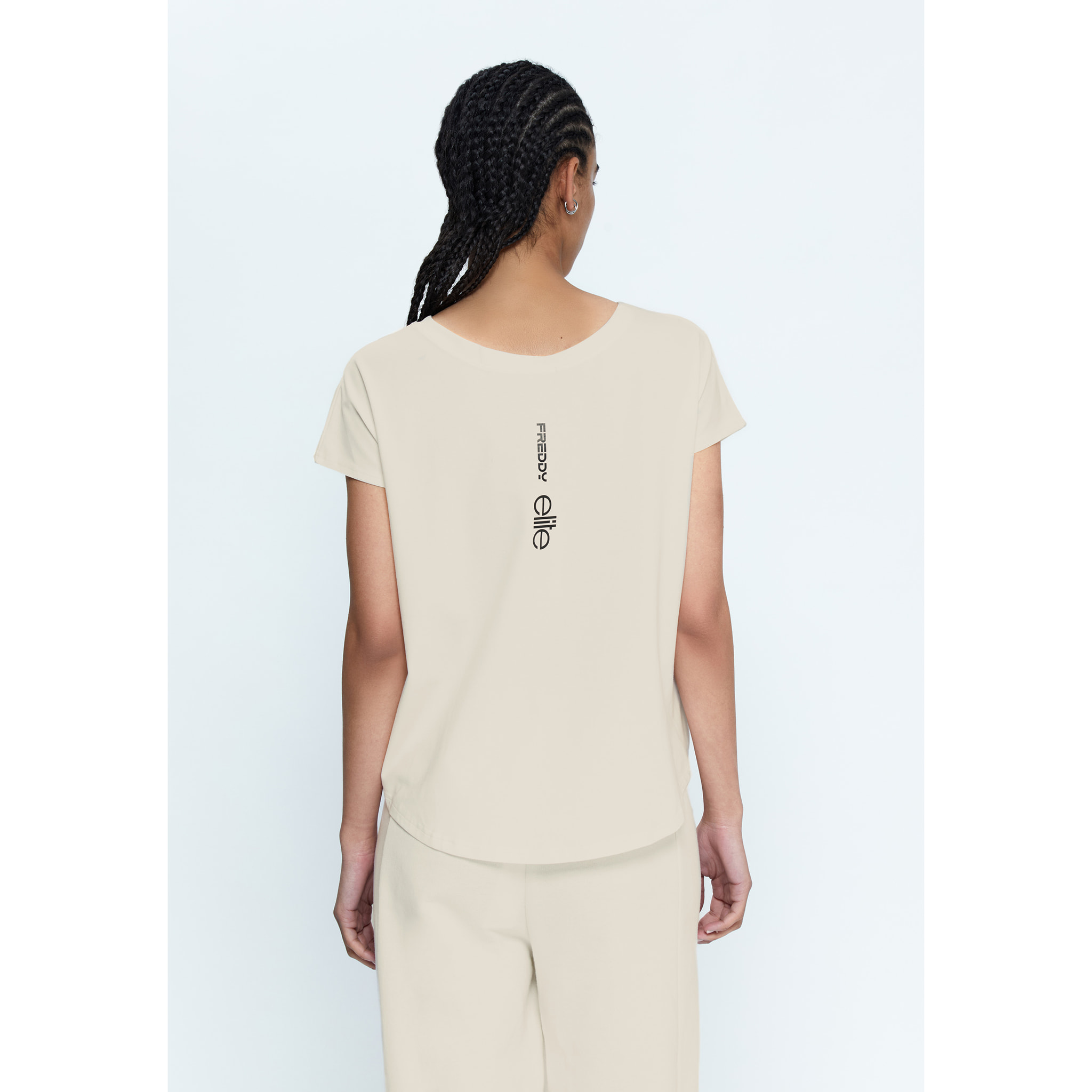T-shirt Bi-fronte Donna Elite x Freddy