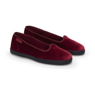 Superga - Ballerine Donna Rosso - 2441 VELVET BALLERINA