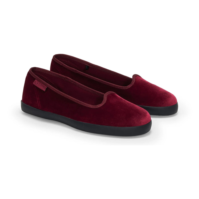 Superga - Ballerine Donna Rosso - 2441 VELVET BALLERINA