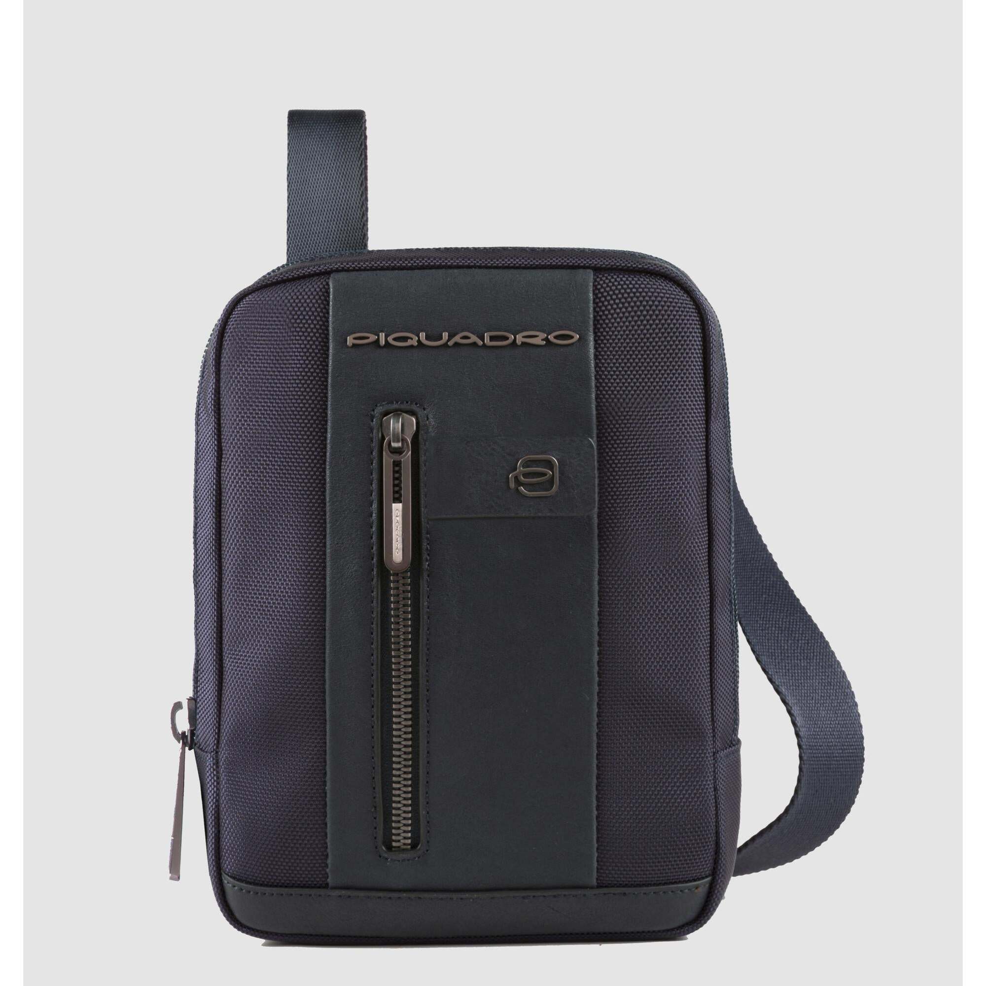 Piquadro Borsello uomo porta iPad®mini in tessuto riciclato