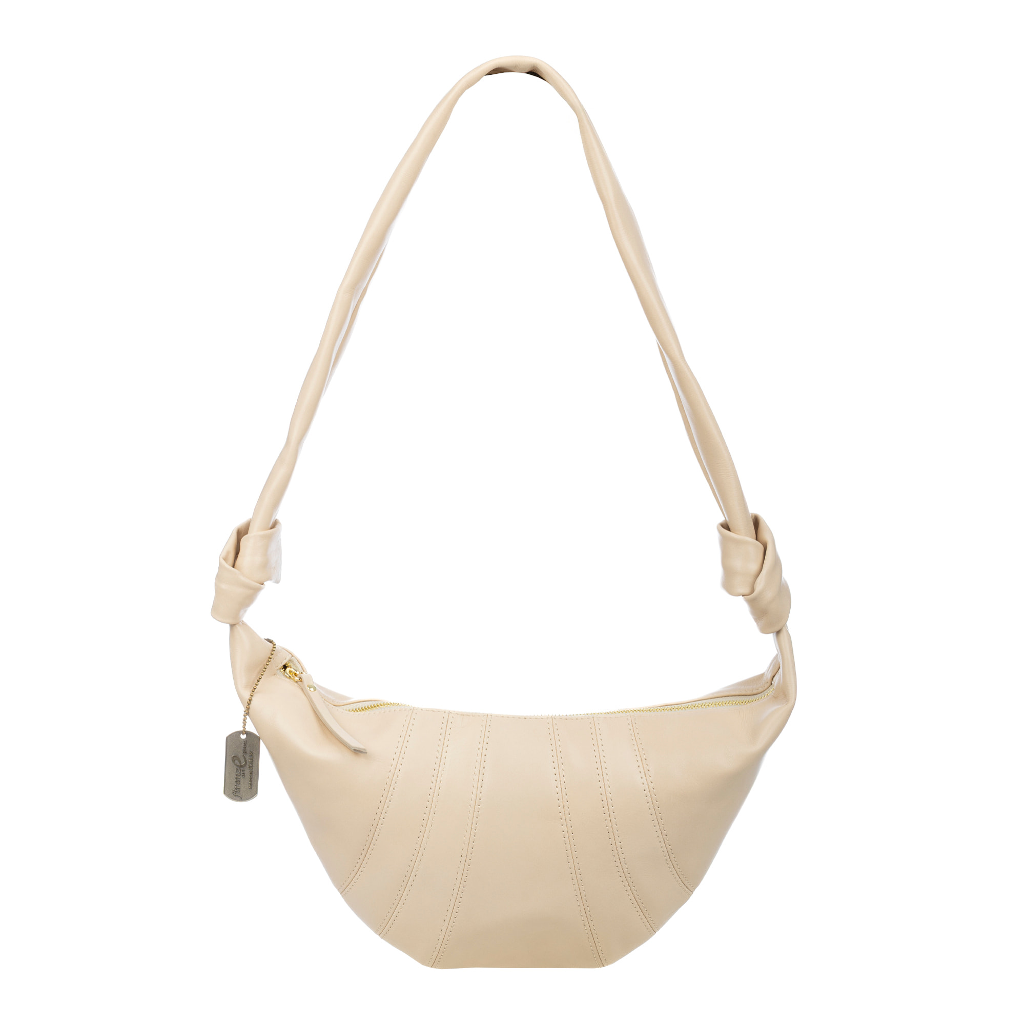 Badolato bolso de hombro mujer. Piel auténtica Sauvage.