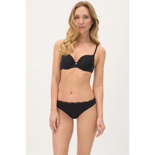 Slip brasiliano donna Nero