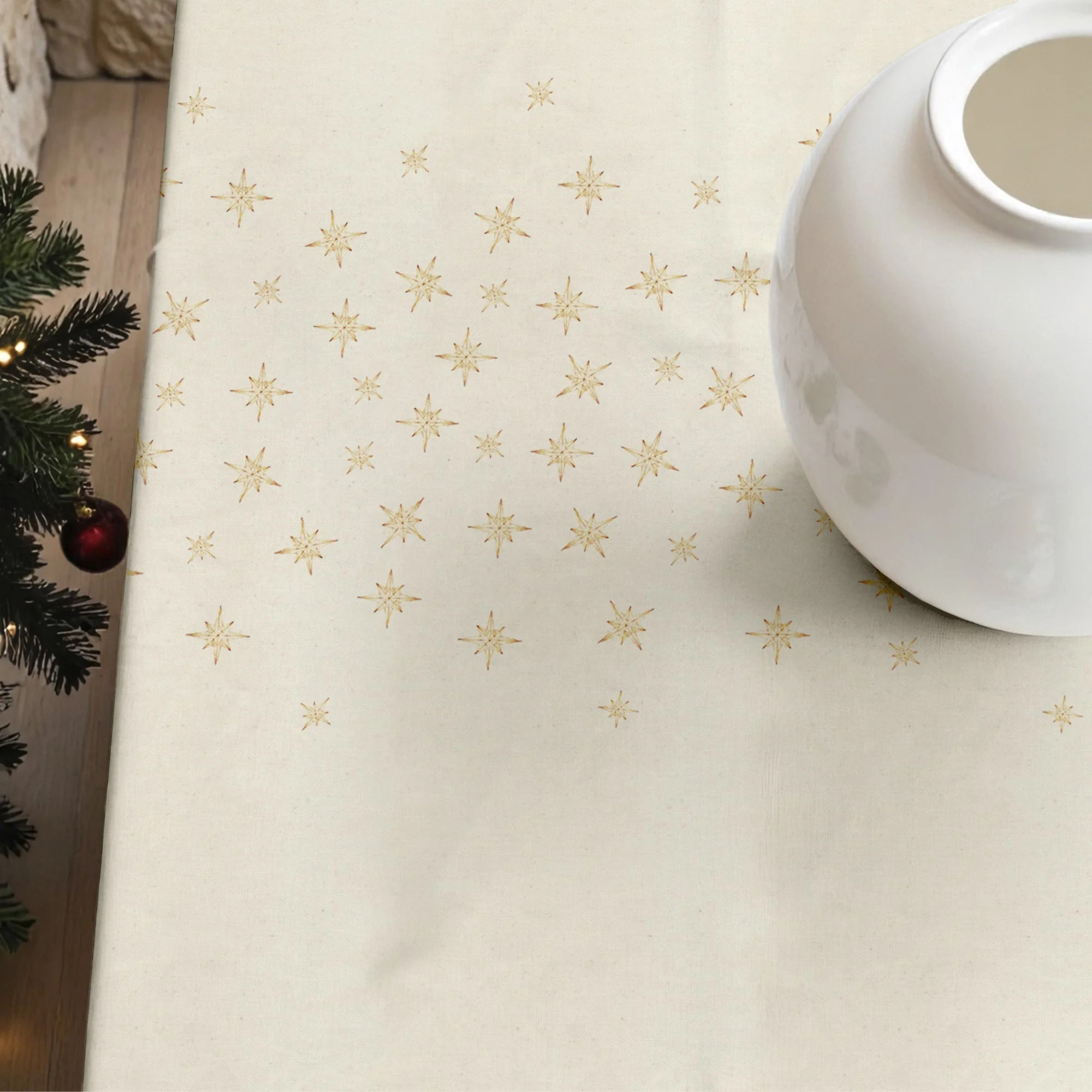 Nappe anti-taches Christmas landscape 101