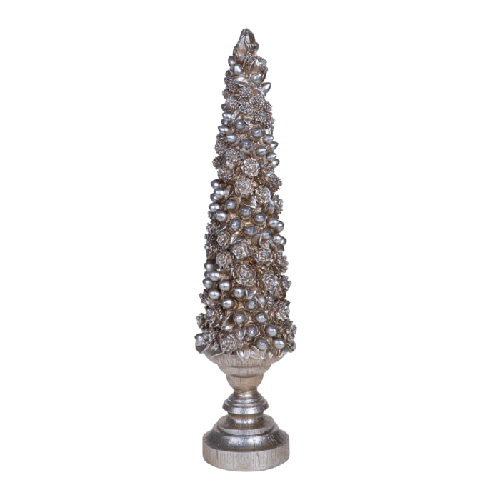 Albero pigne natale con base - Pezzi 1 - ORO - Bianchi Dino SpA
