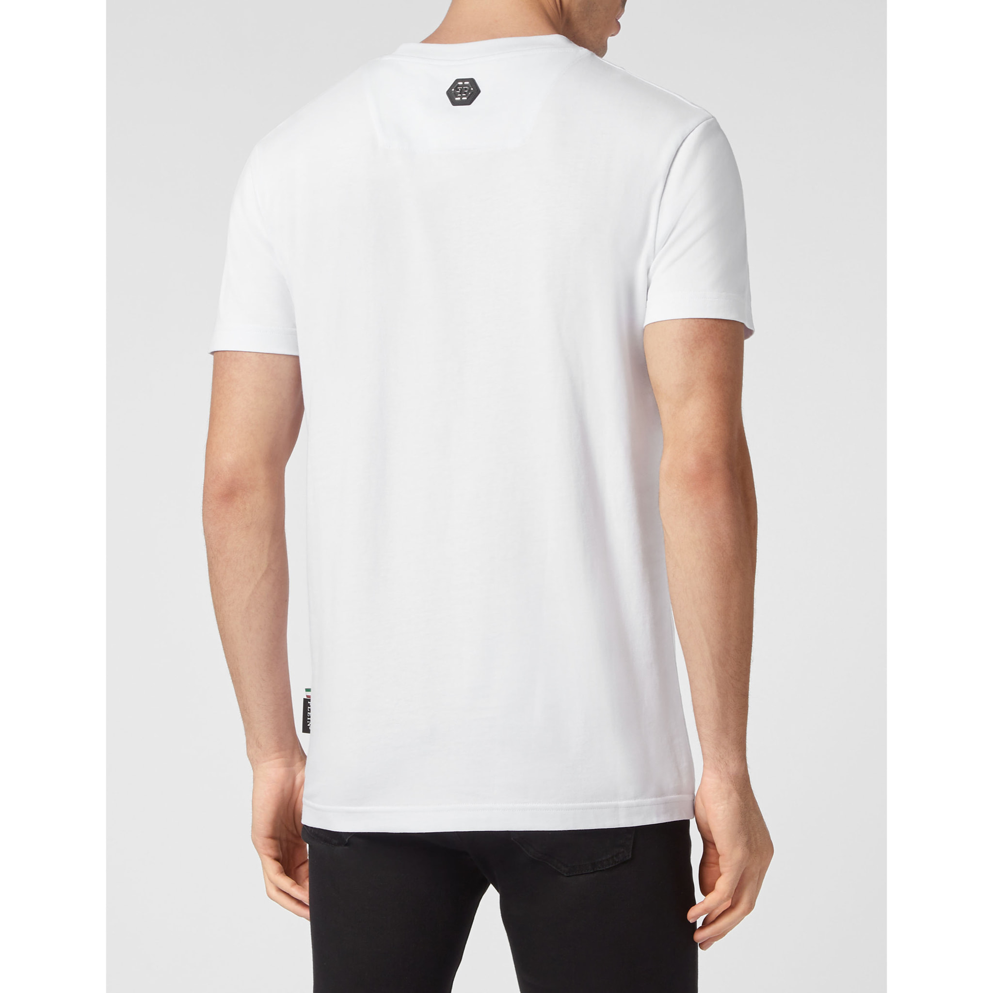 PHILIPP PLEIN Camiseta Cuello Redondo SKULL