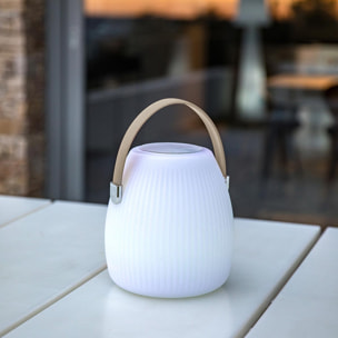 Lampe enceinte bluetooth sans fil MINI MAY PLAY H23CM