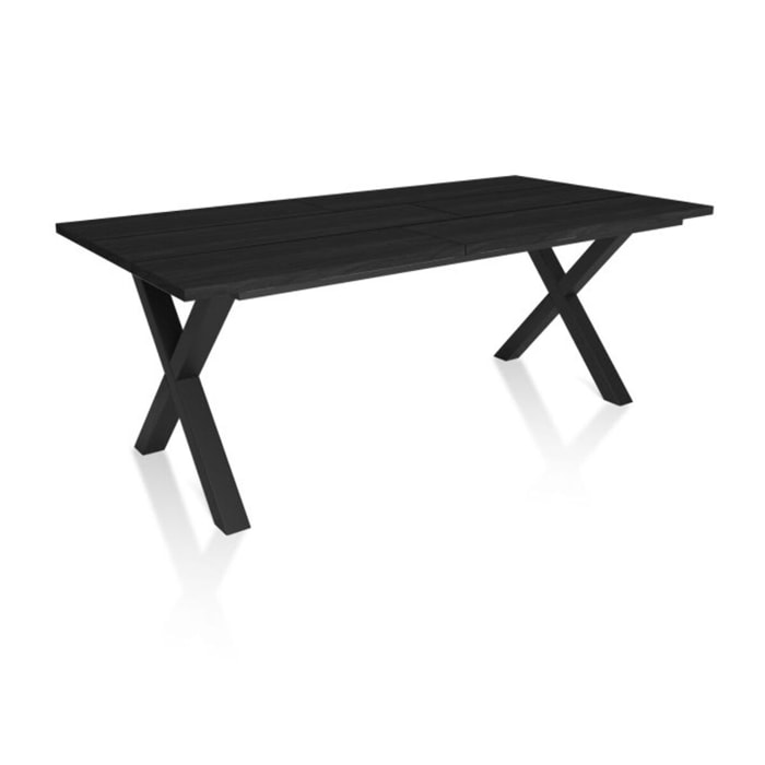Mesa de comedor Oana 200 Negro