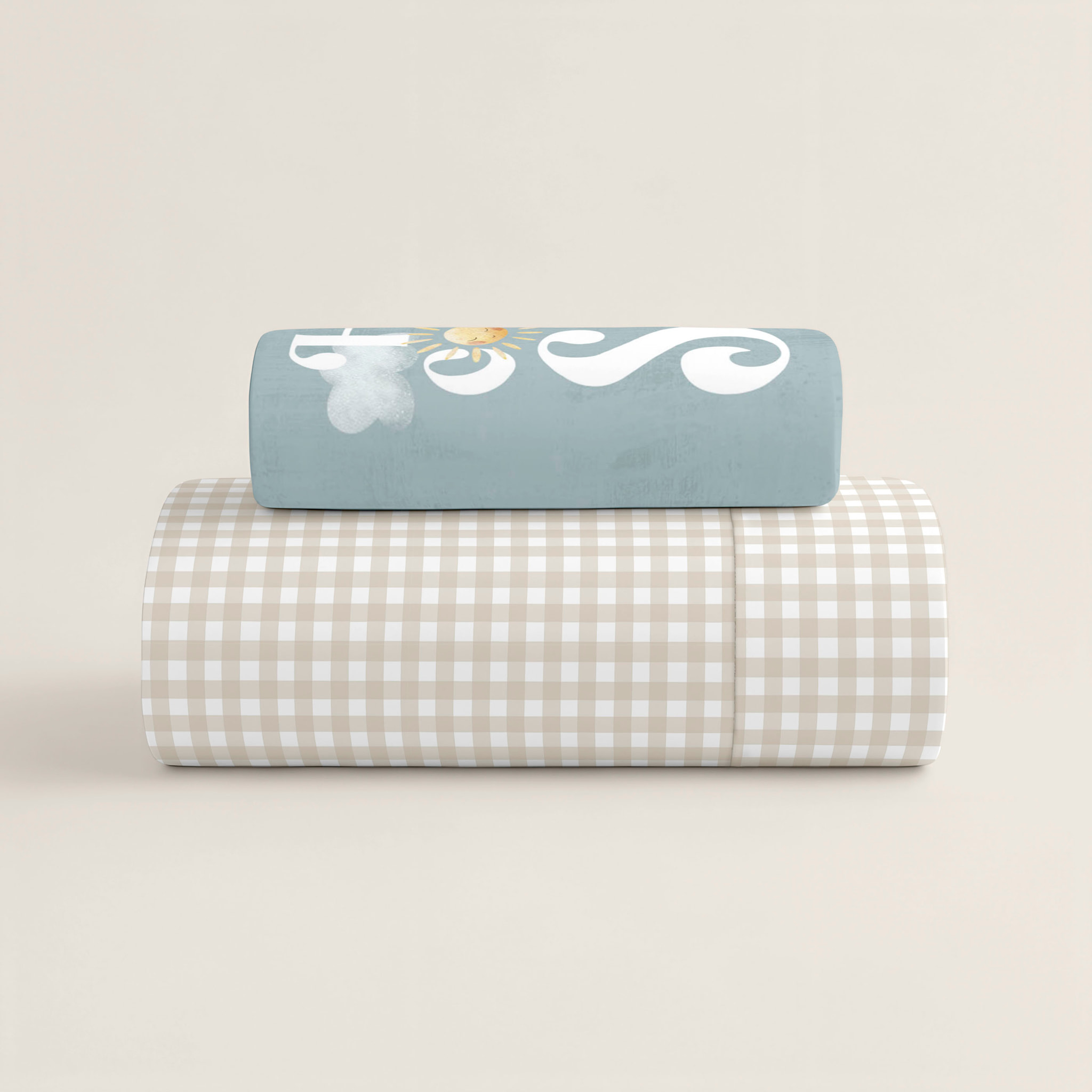 Cool Kids - Funda Nórdica Estampada - Reversible - Infantil - Cierre Solapa - 100% Algodón - Incluye 1 Funda de Almohada - Cuna/Maxicuna - Sun