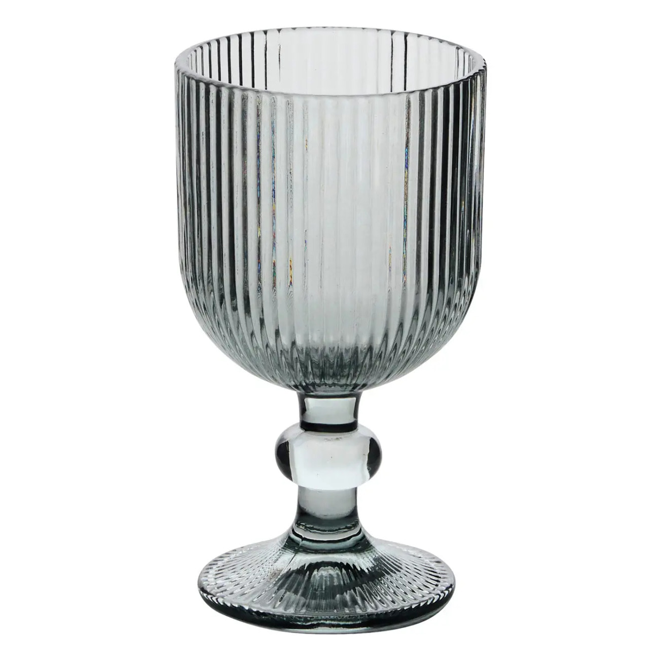 Verre à vin Ema gris D7,9xH14,3cm