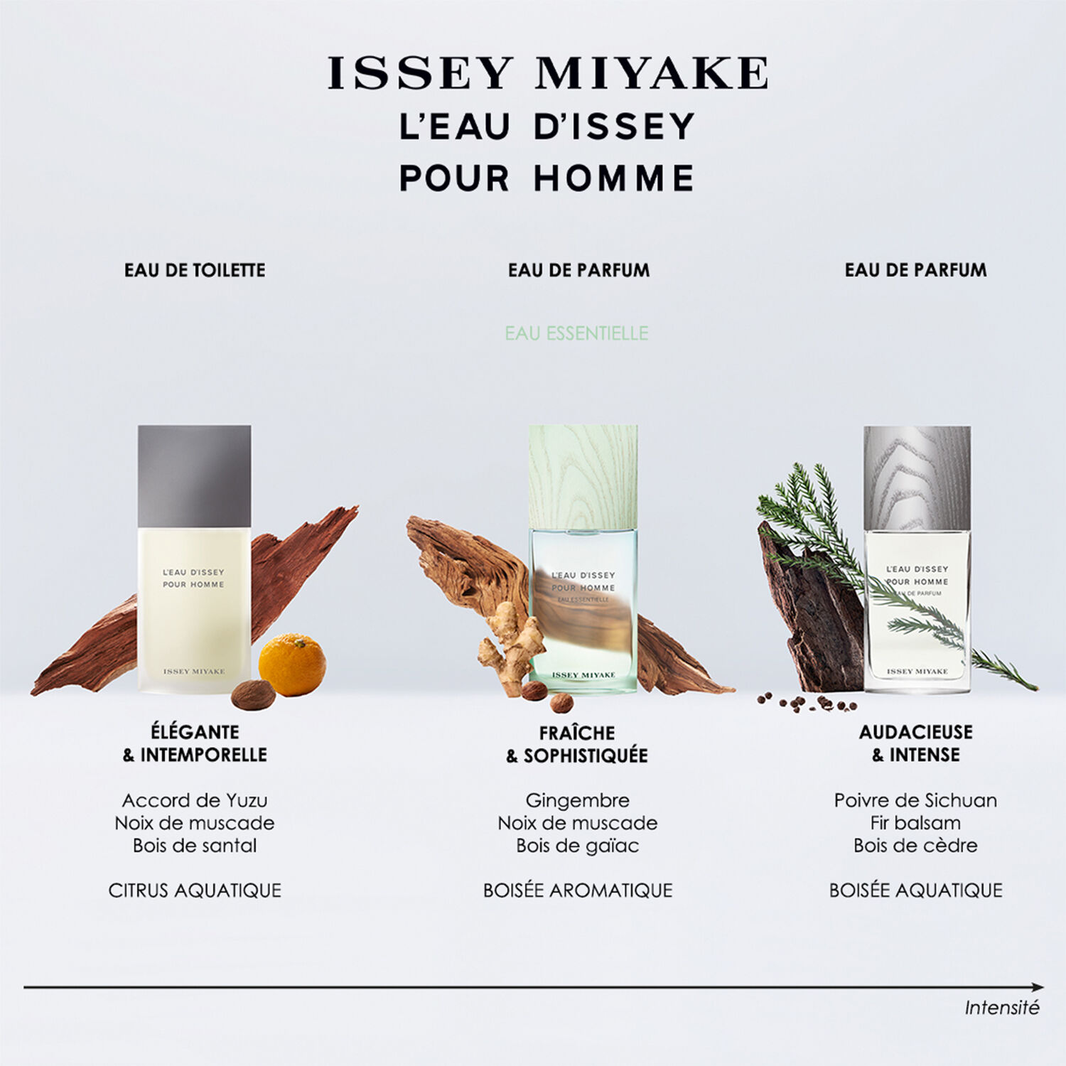l’Eau d’Issey pour Homme - Coffret Eau de Toilette 75ml + Gel Douche 50ml