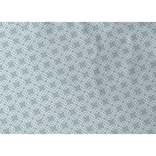 Copripiumino In 100% Cotone Disegno Catena