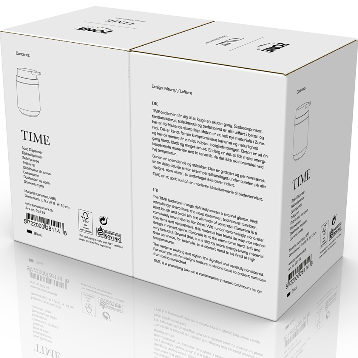 Distributeur de savon Time