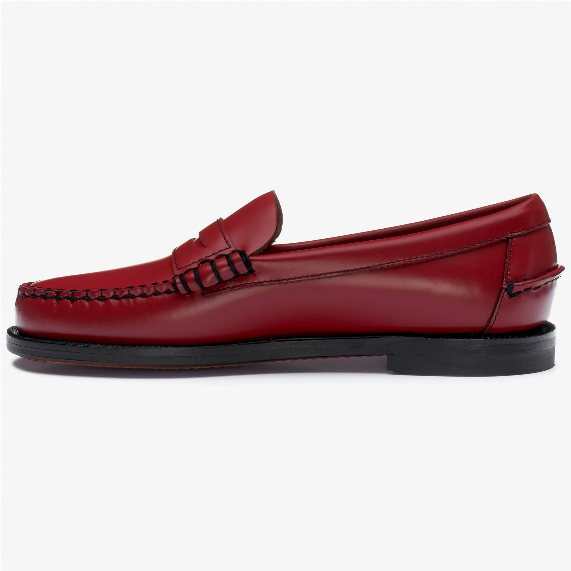 Sebago - Mocassini Donna Rosso - Classic Dan Pigment Woman
