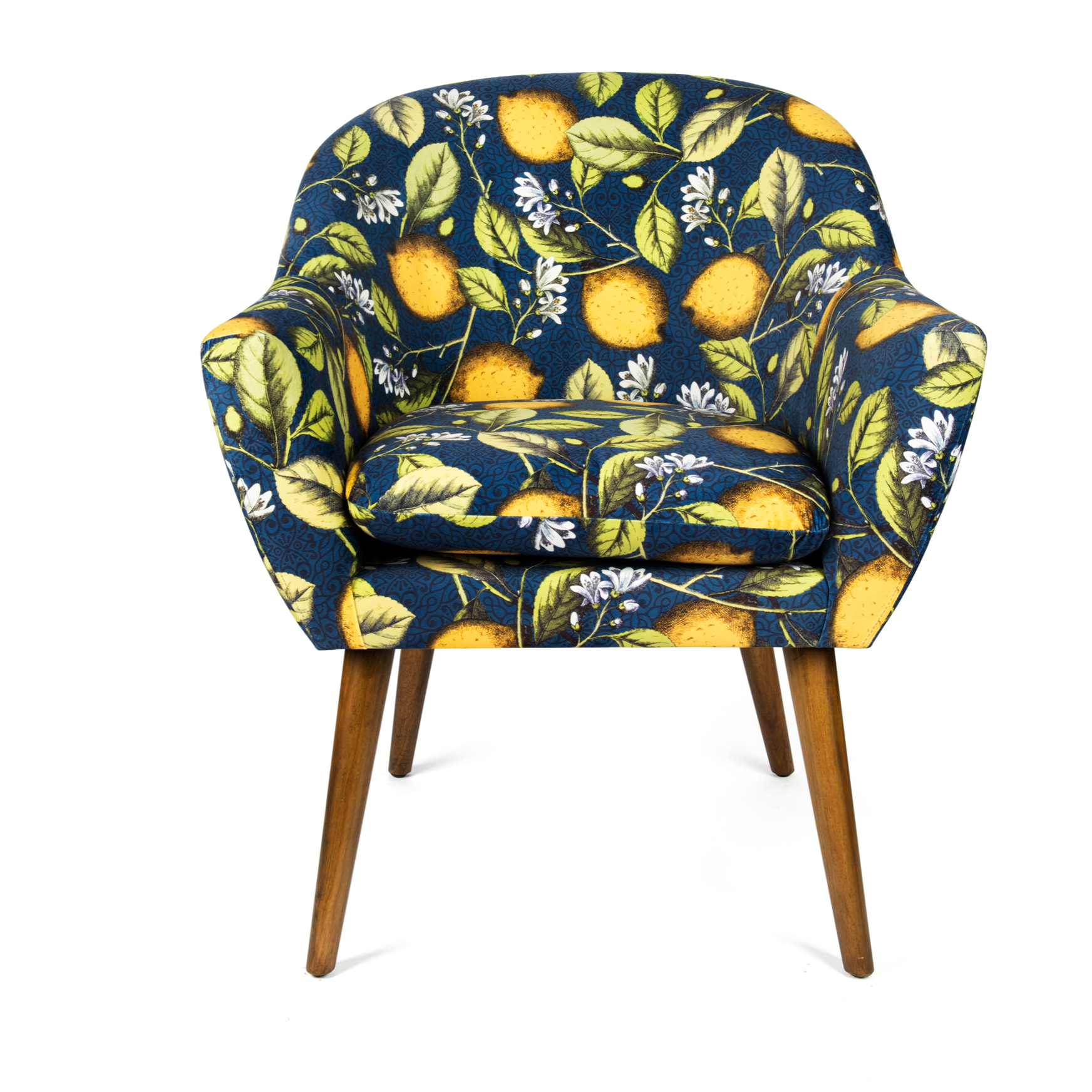 Poltrona Excelsa Boboli in poliestere e multistrato 70,5x65x83 cm multicolore