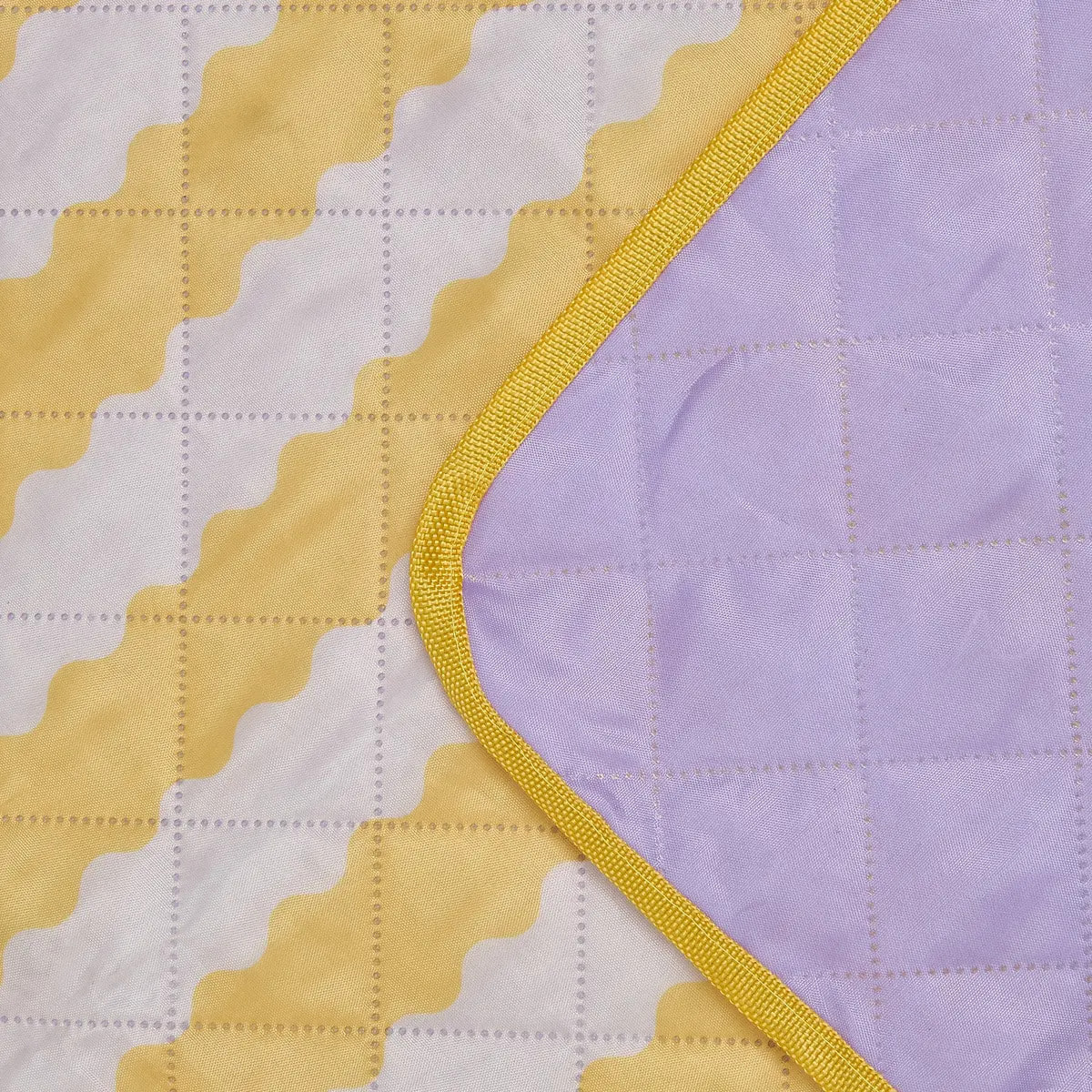 Couverture pour pique-nique jaune 140x175cm