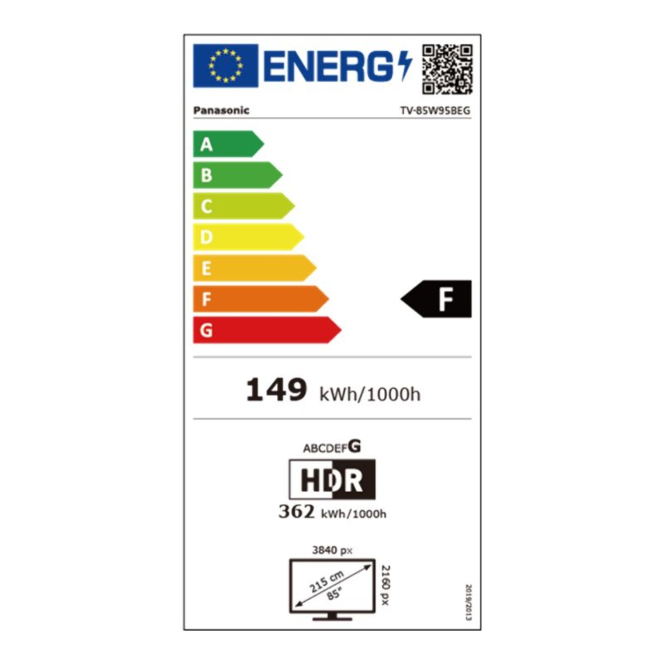 TV Mini Led PANASONIC TV-85W95BEG