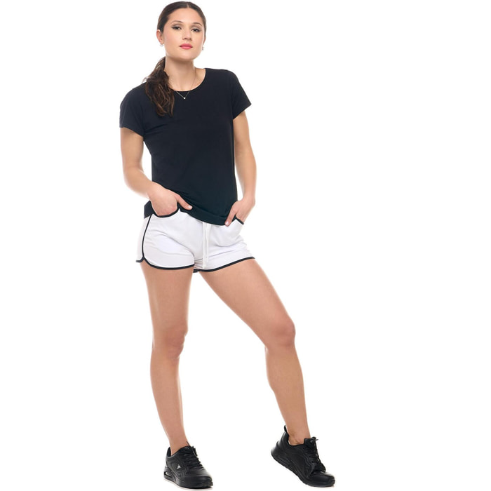 Pantalón corto mujer Leone Basic