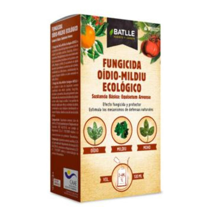 Fungicida Oídio - Mildiu Eco concentrado 100 ml Batlle