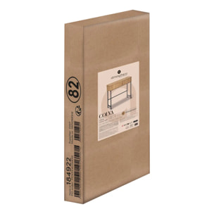 Console 2 portes "Colva" effet chêne L100cm