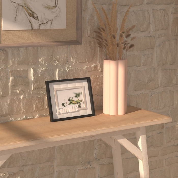 Cadre photo "Lorenzo" - bois et verre - 10x15 cm