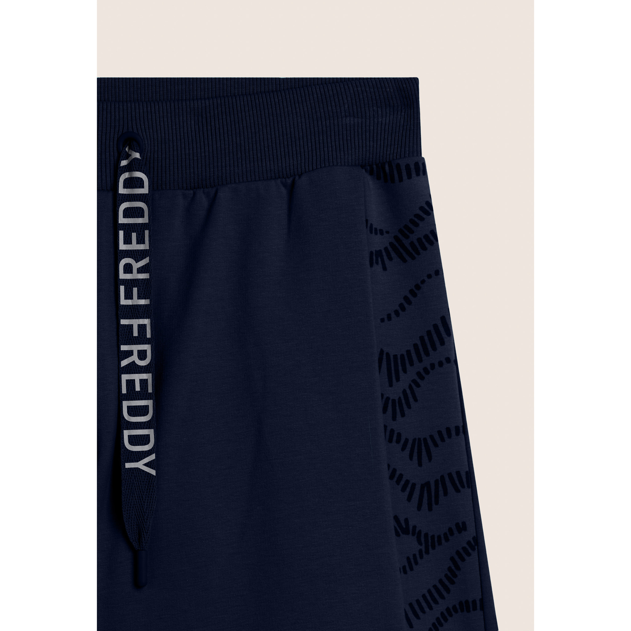 Pantaloni Shorts con Motivo Grafico e Logo FREDDY