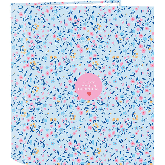 Carpeta f. 4 anillas 35mm lomo ancho vmb "paraíso"